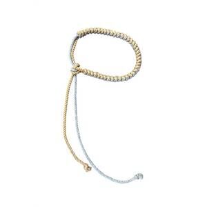 NEW THESALTING women's rope belt in natural/sky